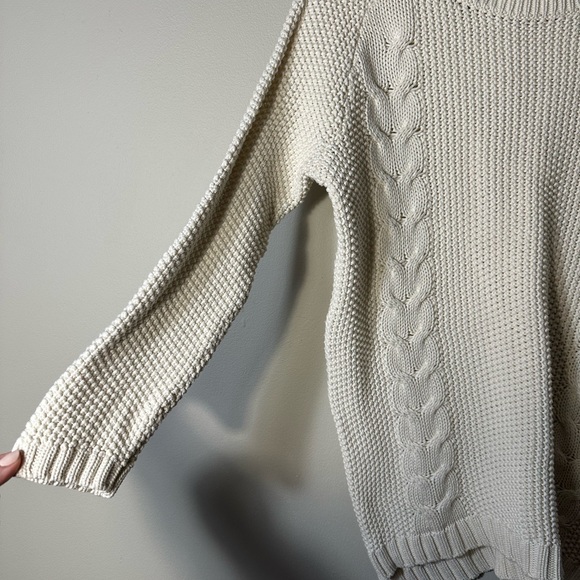 Cynthia Rowley Women’s Cream/Ivory Knitted Sweater- Large - Picture 9 of 12